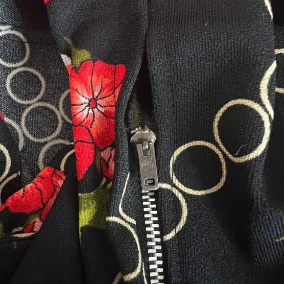 Vintage 1970s Handmade Maxi Dress Romantic Floral Print Wedding Guest 70s 70's - Picture 6 of 8